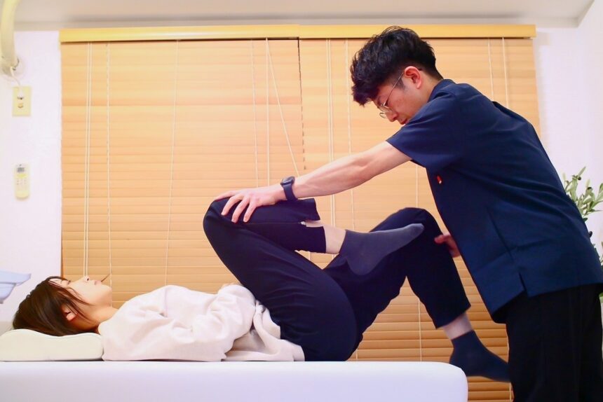 睡眠の質や呼吸の質を上、肩こり腰痛を改善する整体の画像